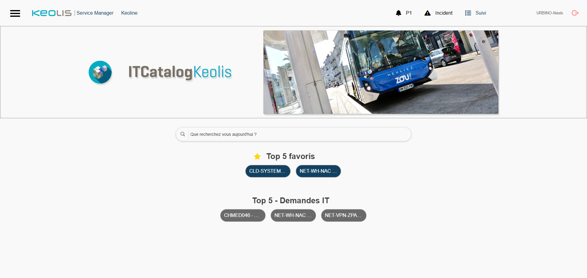 Projet Keolis